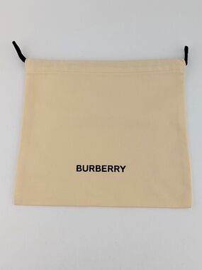 Burberry Beige Drawstring Pouch